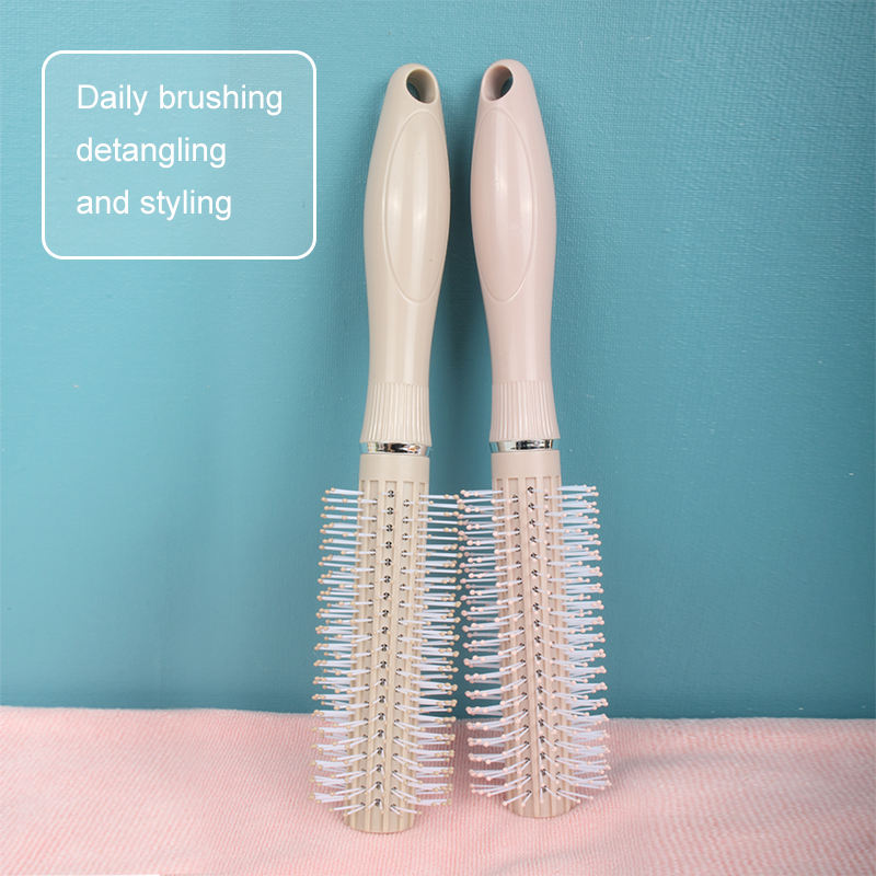 Factory Directly Durable High Quality Curly Hair Brush Professional Stying Tool Custom Logo ABS Nylon Materials  Home Salon Use